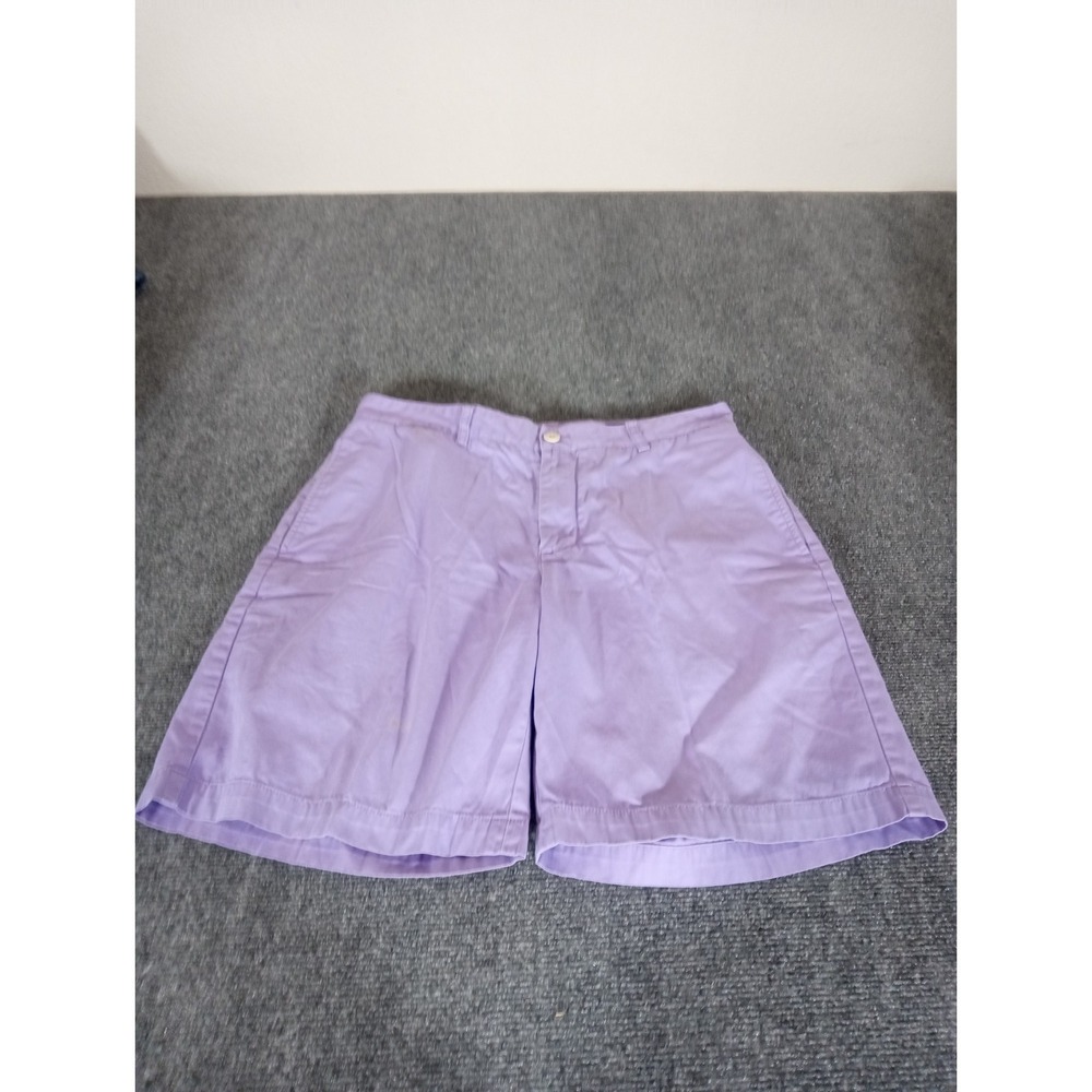 Vineyard Vines Golf Shorts Men's W33 Violet Chino Preppy Casual Southern Whale - Picture 2 of 11